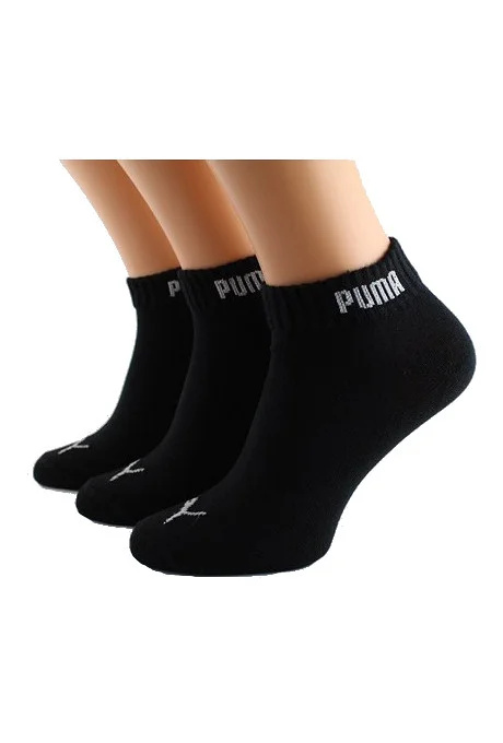 Ponožky Basic Quarter A'3 - 271080001 - Puma černá 35-38