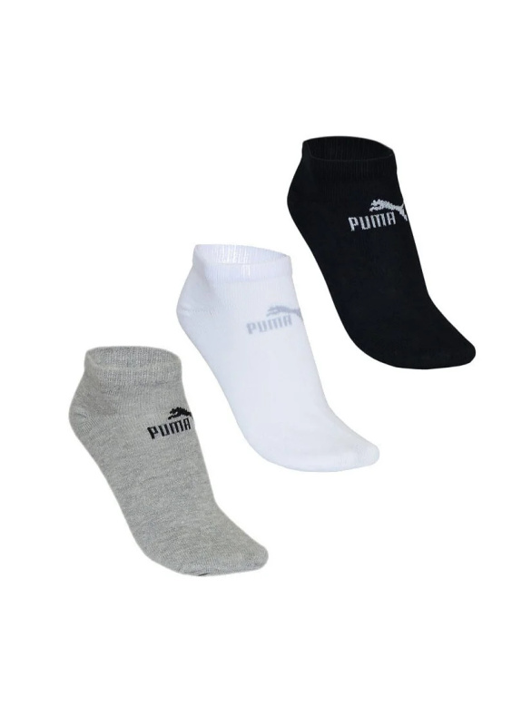 Kotníkové ponožky Puma 887497 Basic Sneaker A'3 černá 43-46