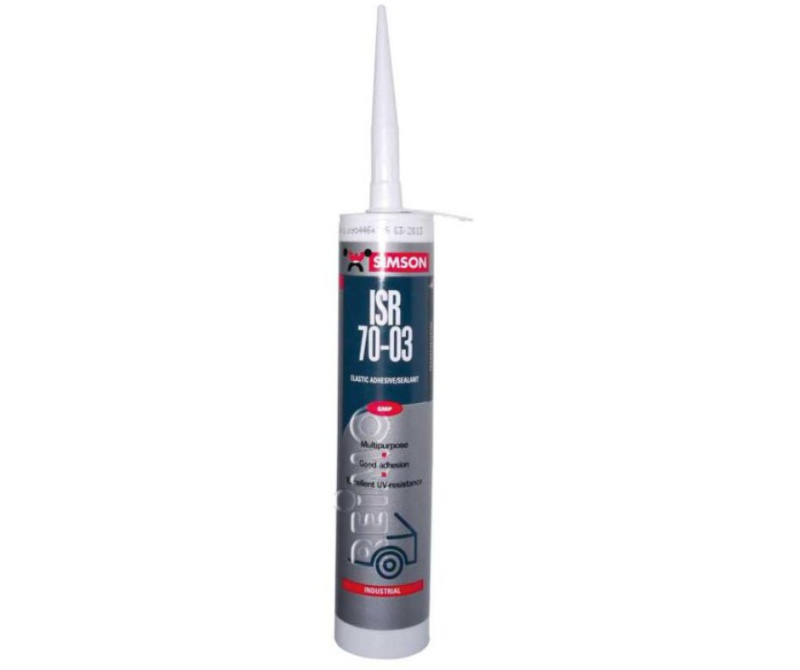 Simson ISR 70-03 lepící tmel, kartuše 290 ml - černý