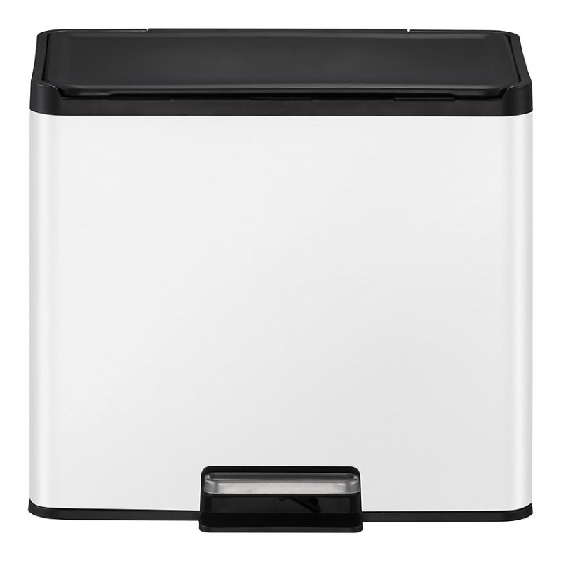Odpadkový koš Eko Essential 15+15l bílý 822863