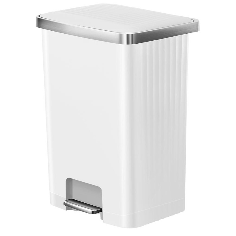 Odpadkový koš Eko Hanna 70l bílý 638870