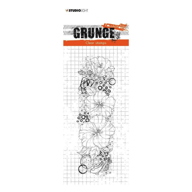 Studio Light Gelové razítko Studio Light, 14,8x5,2 cm - Ibišek