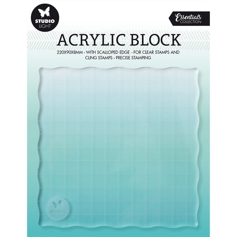 Akrylový blok Studio Light, 12 x 12 cm Aladine