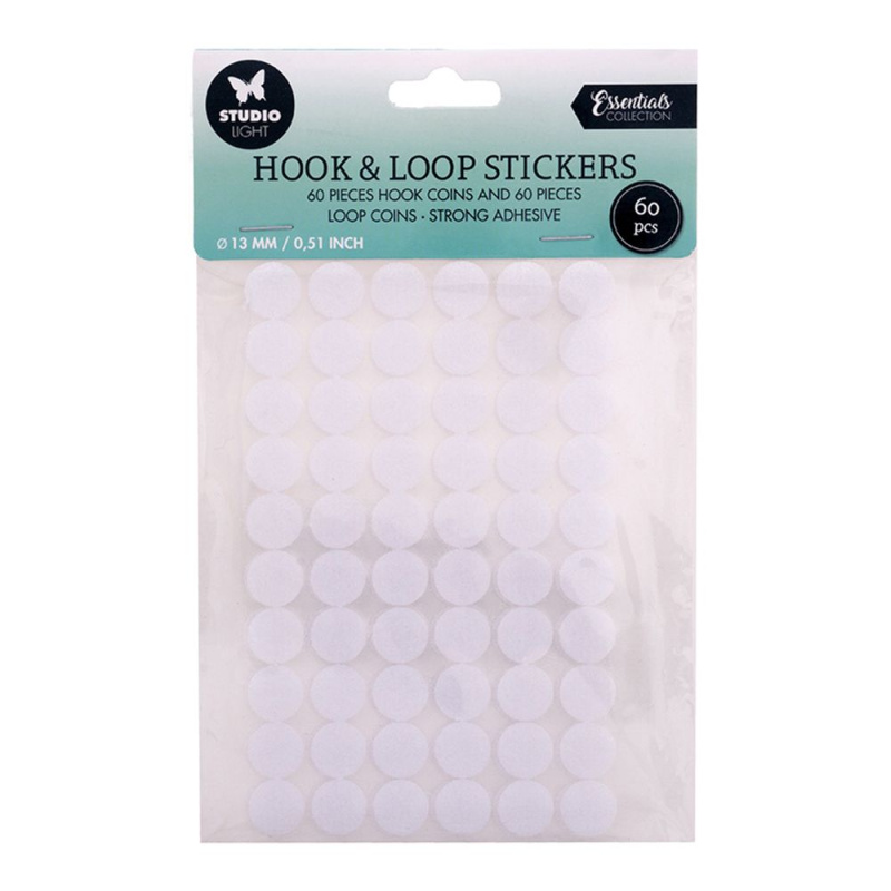 Suché zipy Studio Light, samolepicí (64 ks) – 1,3 cm Aladine