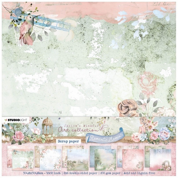Scrapbooková sada Studio Light – Romantic Moments Aladine