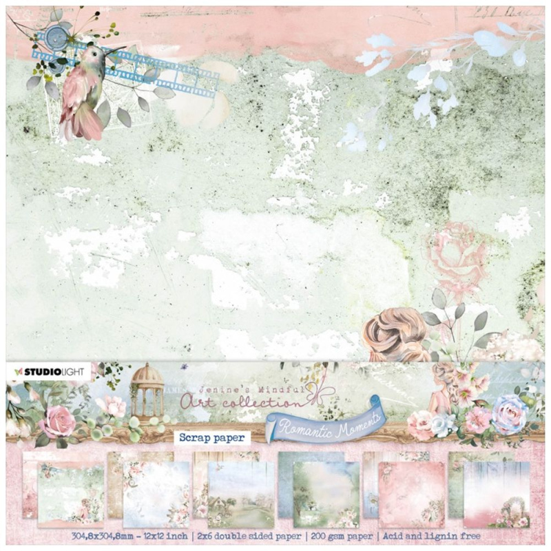 Scrapbooková sada Studio Light – Romantic Moments Aladine