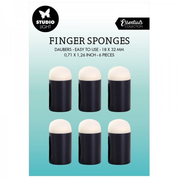 Studio Light Tupovací houbičky na prst Studio Light, 6 ks