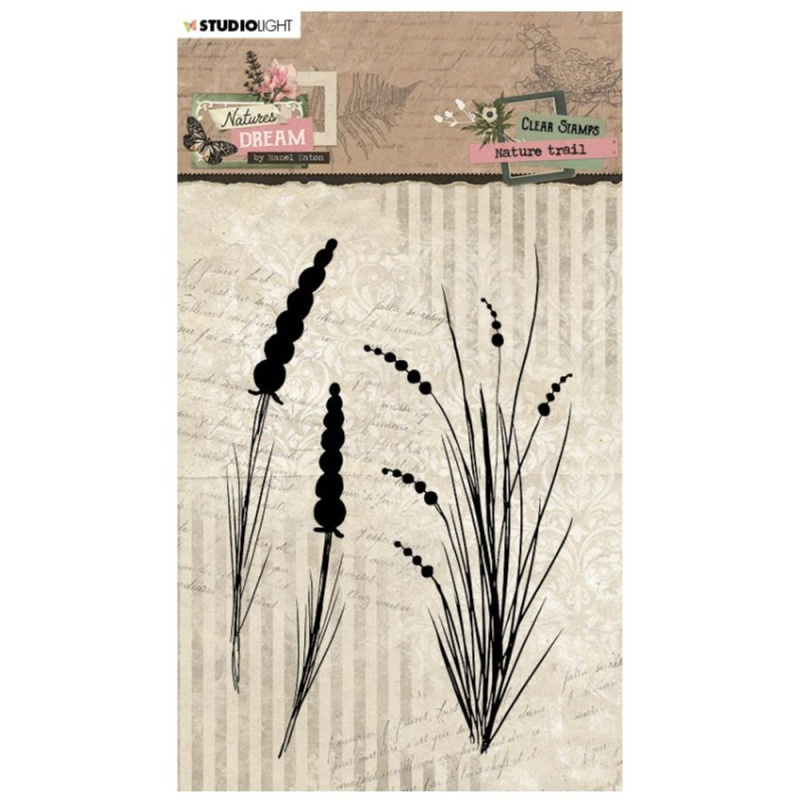 Studio Light Gelová razítka Studio Light "Nature's Dream", 3 ks - Traviny, siluety