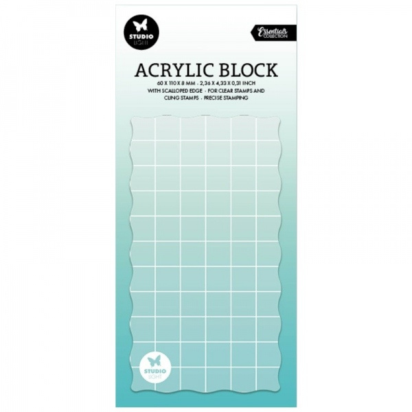 Studio Light Akrylový blok Studio Light - 6x11 cm