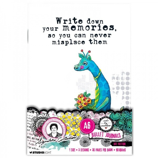 Bullet Journal Studio Light aquot;Signature Collectionaquot;, A6, 3 ks Aladine