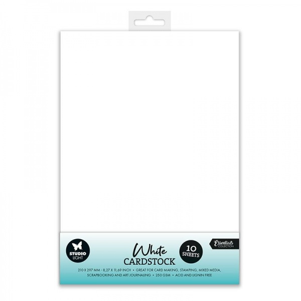Sada papírů Studio Light, A4, 10 l. - bílé Aladine