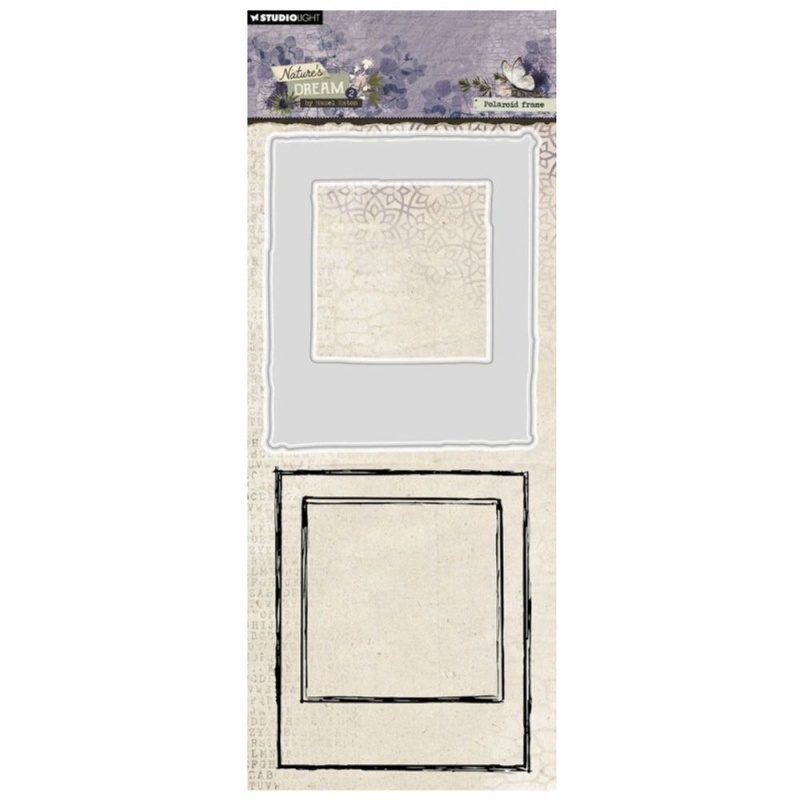 Studio Light Vyřezávací šablony a razítka Studio Light "Nature's Dream", 3 ks - Polaroid