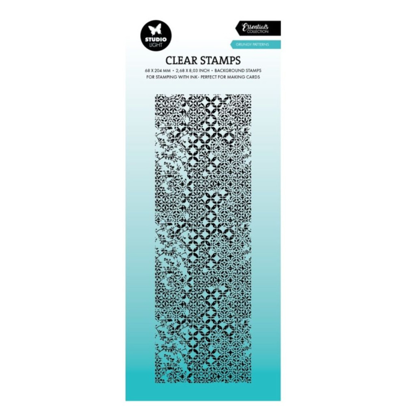 Studio Light Gelové razítko Studio Light, 6,8 x 20,4 cm - Vintage pozadí