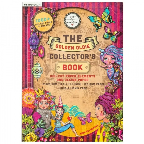 Studio Light Kreativní blok s výseky Studio Light "Art by Marlene", A4, 60 l. - Sběratelská edice