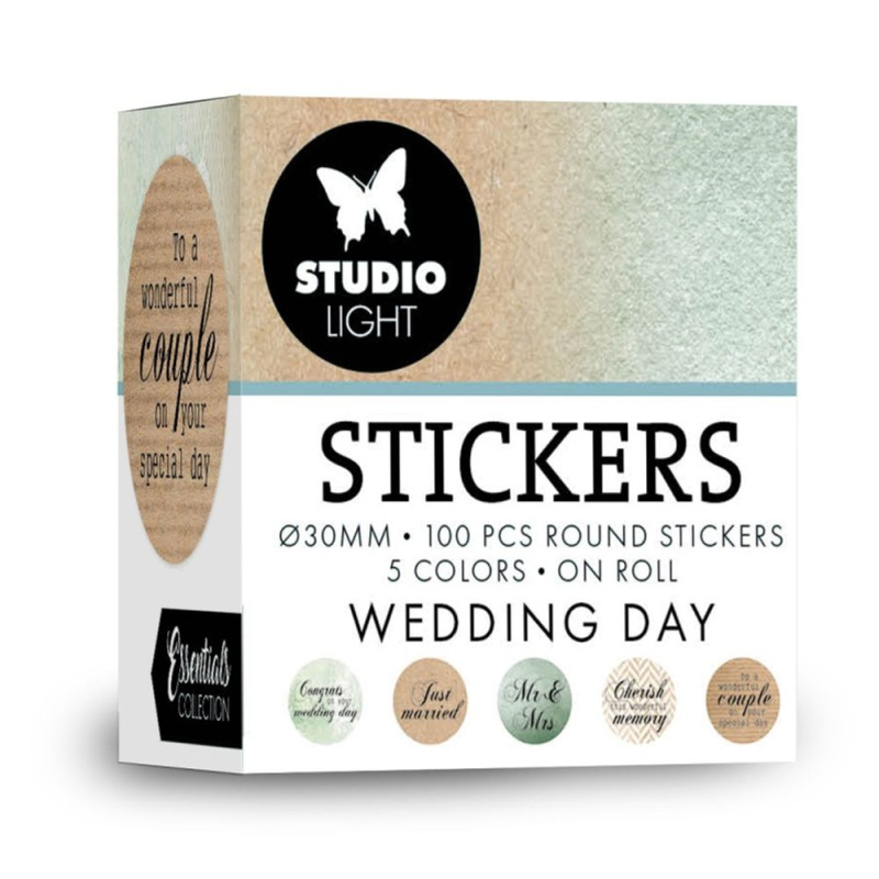 Samolepky Studio Light, 100 ks - Svatba Aladine