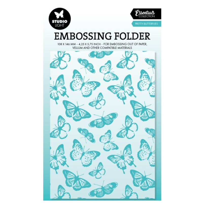 Embosovací kapsa Studio Light, A6 - Motýli Aladine
