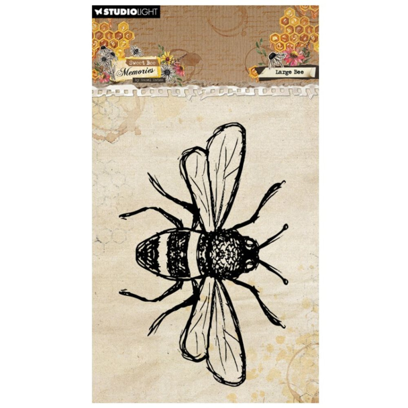 Studio Light Gelové razítko Studio Light "Sweet Bee Memories", 6x9,3 cm - Včela