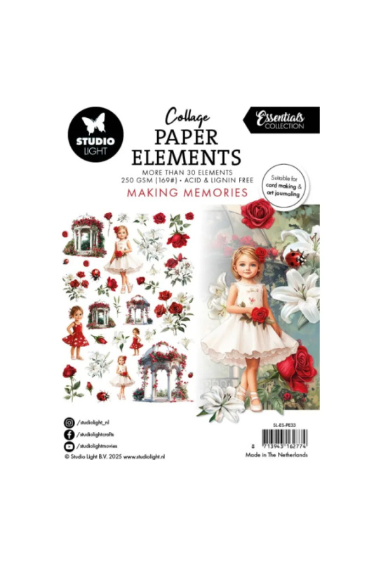 Studio Light Papírové výseky Studio Light "Making Memories", 35 ks - Družičky