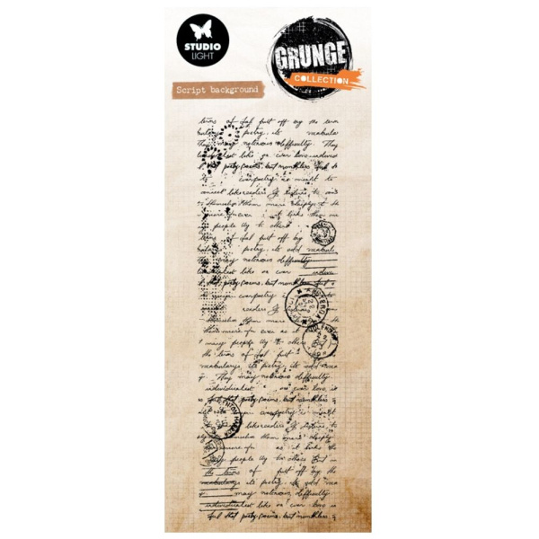 Studio Light Gelové razítko Studio Light "Grunge", 19,4x7,2 cm - Starý dopis