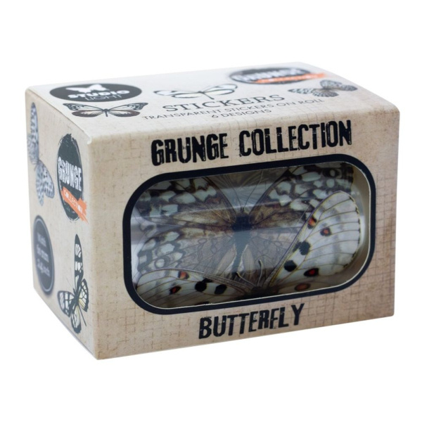 Studio Light Průhledné samolepky Studio Light "Grunge" - Motýli