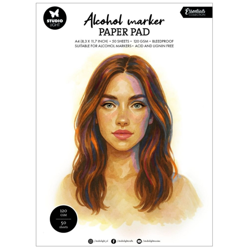 Studio Light Skicák na lihové fixy Studio Light, A4, 50 l.