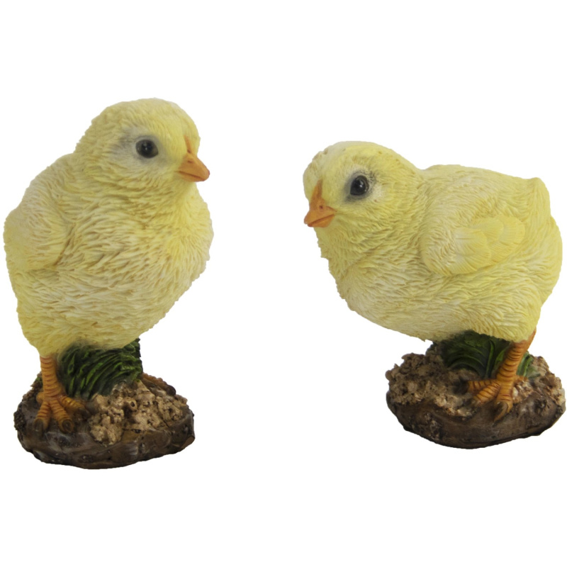 Dekorační figurka kuřátko 9 cm