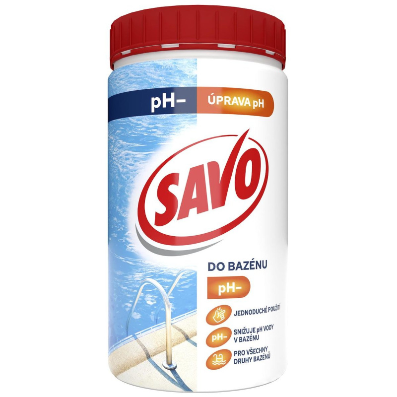 Savo pH- do bazénu