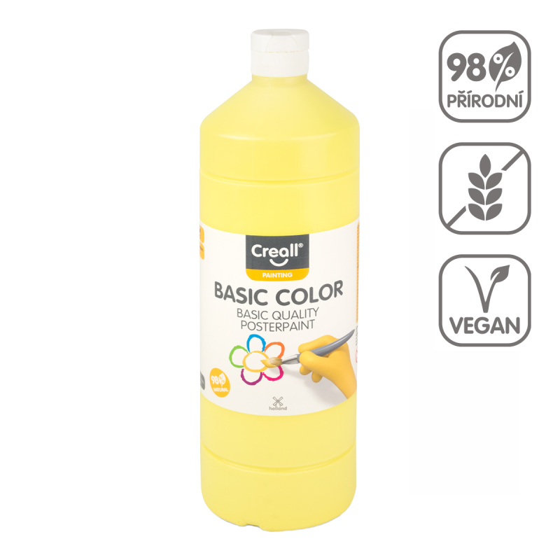 Temperová barva Creall - 1 L - světle žlutá