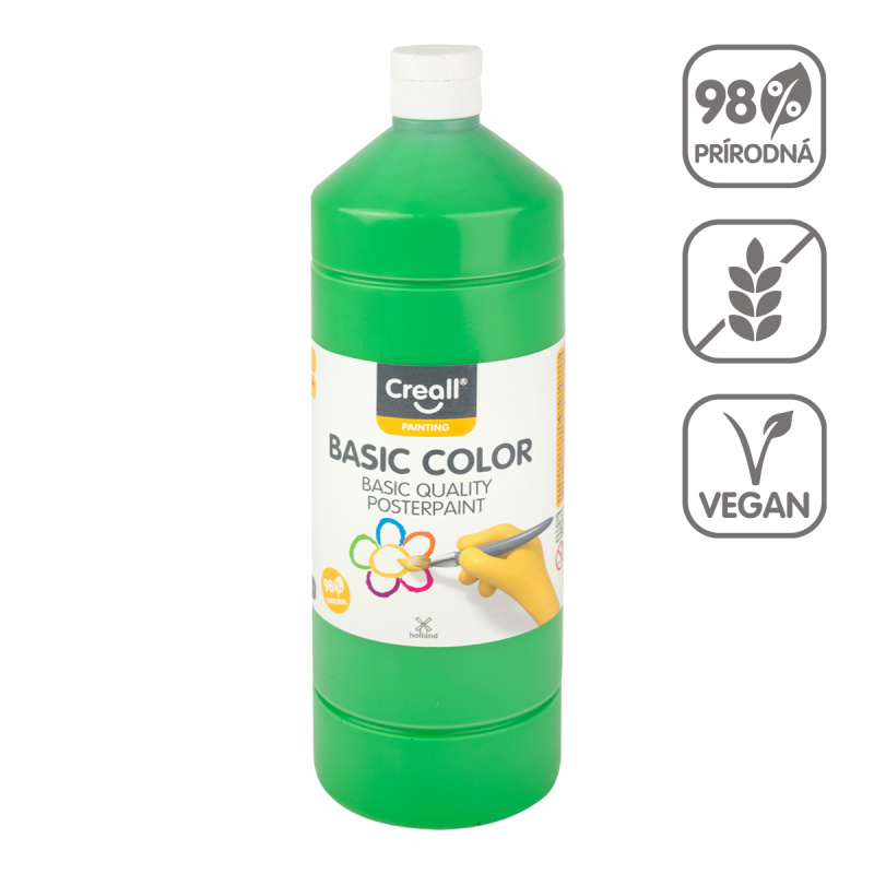 Temperová barva Creall - 1 L - zelená