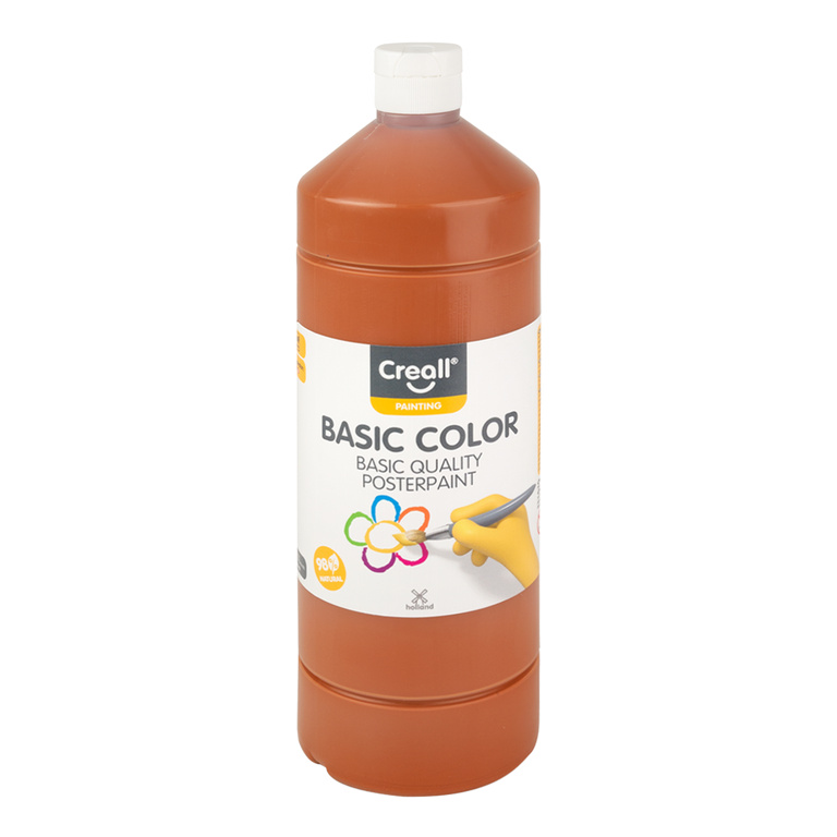 Temperová barva Creall - 1 L - světle hnědá