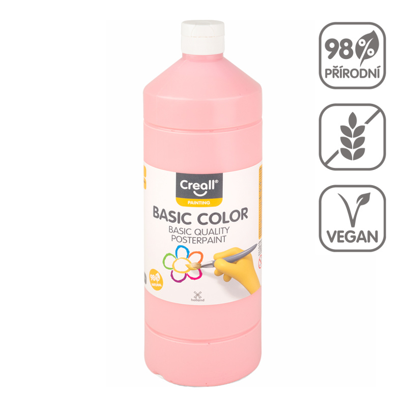 Temperová barva Creall - 1 L - růžová