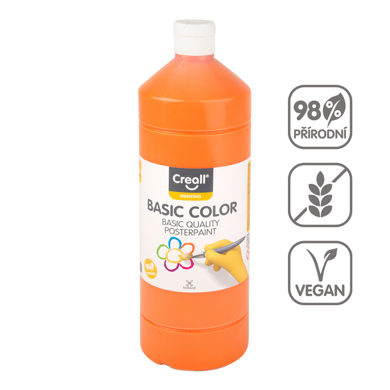 Temperová barva Creall 500 ml - oranžová