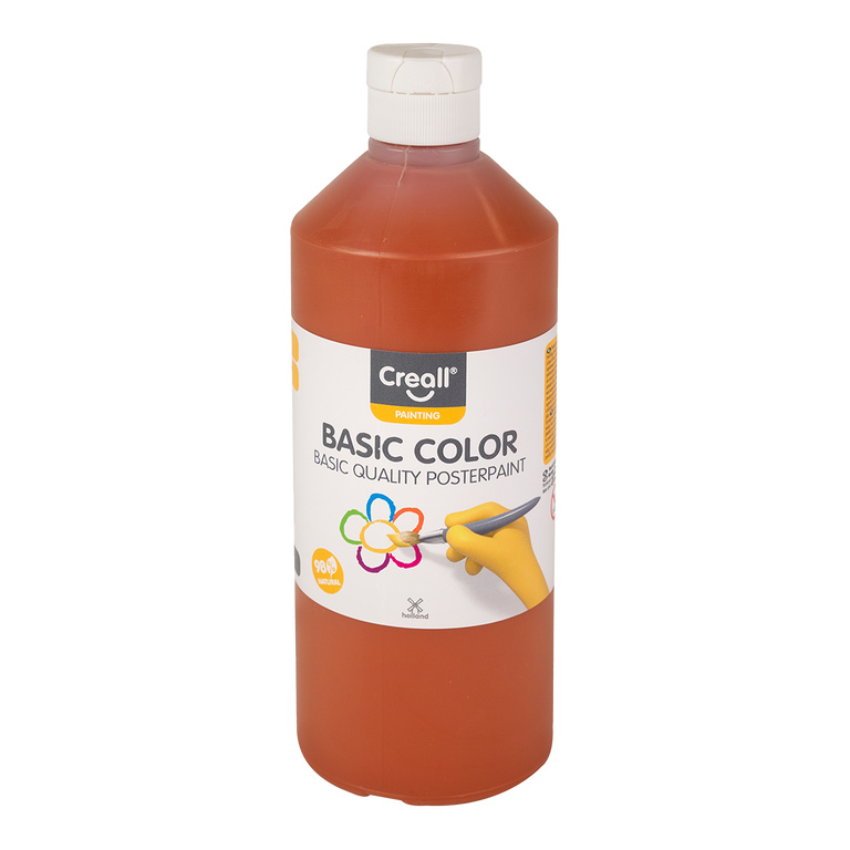 Temperová barva Creall 500 ml - sv. hnědá