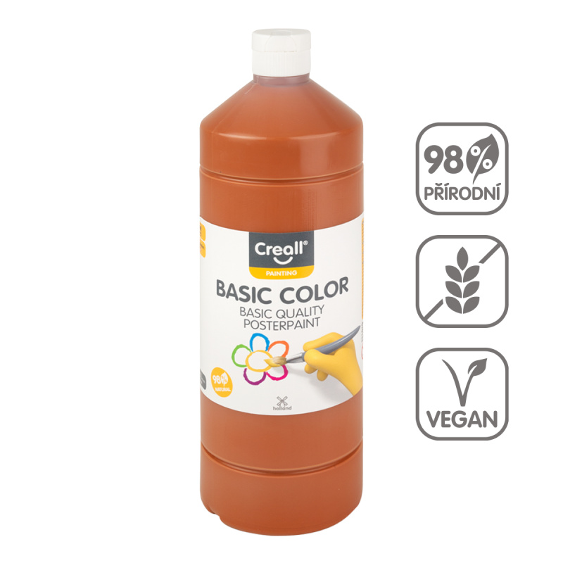 Temperová barva Creall 500 ml - sv. hnědá