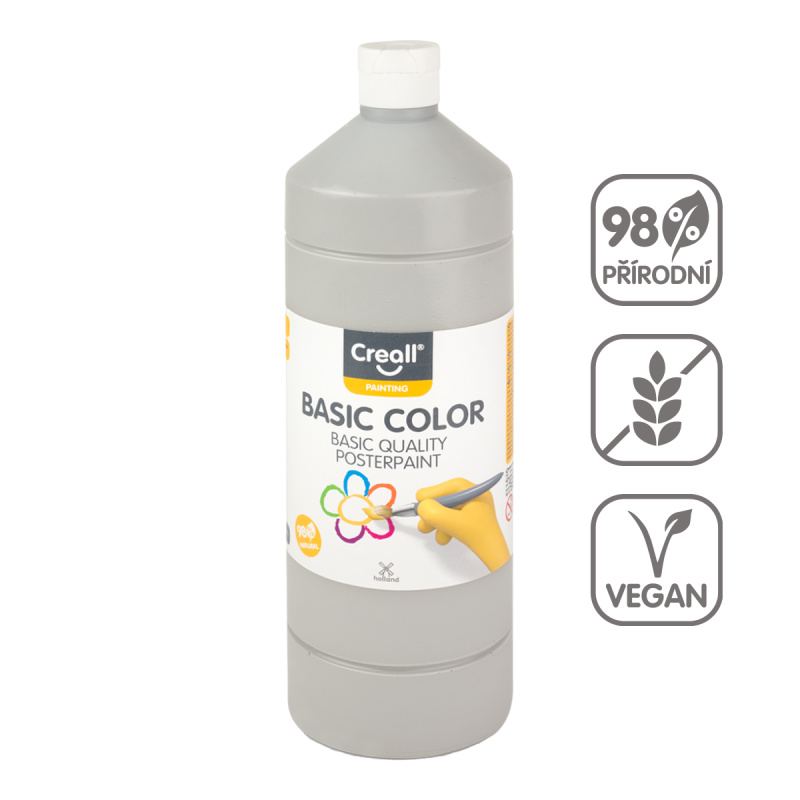Temperová barva Creall 500 ml - šedá