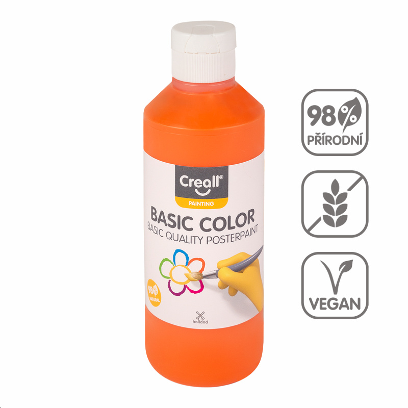 Temperová barva Creall, 250 ml - oranžová