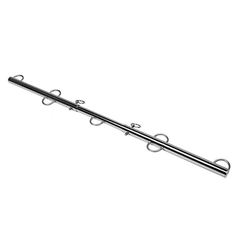 OUCH! rozpěrná tyč s očky 76,5 cm - stříbrná