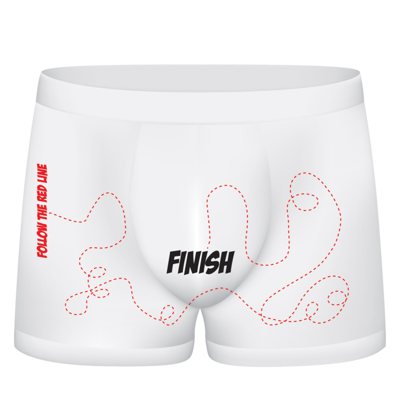 Shots Toys Vtipné pánské boxerky v kelímku Cesta | M/L