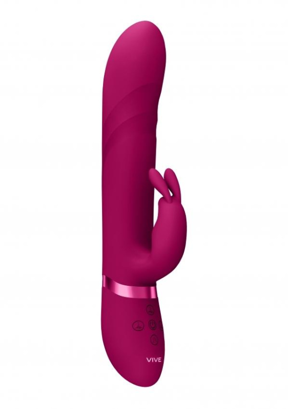 VIVE Nari Rotační a rabbit vibrátor - růžový
