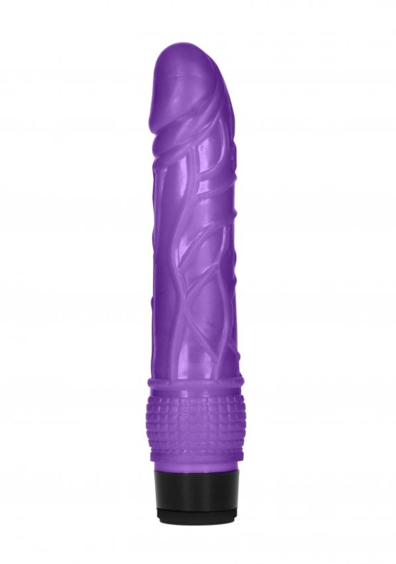 GC 8 Inch Thin realistický vibrátor - fialový