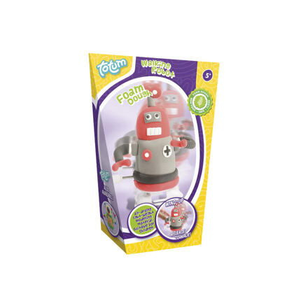 Totum Chodící robot červený - modelování
