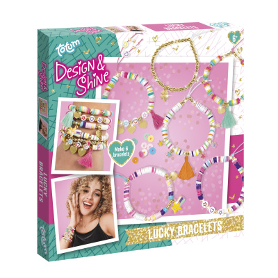 Kreativní sada na výrobu náramků Lucky Bracelets – Design & Shine