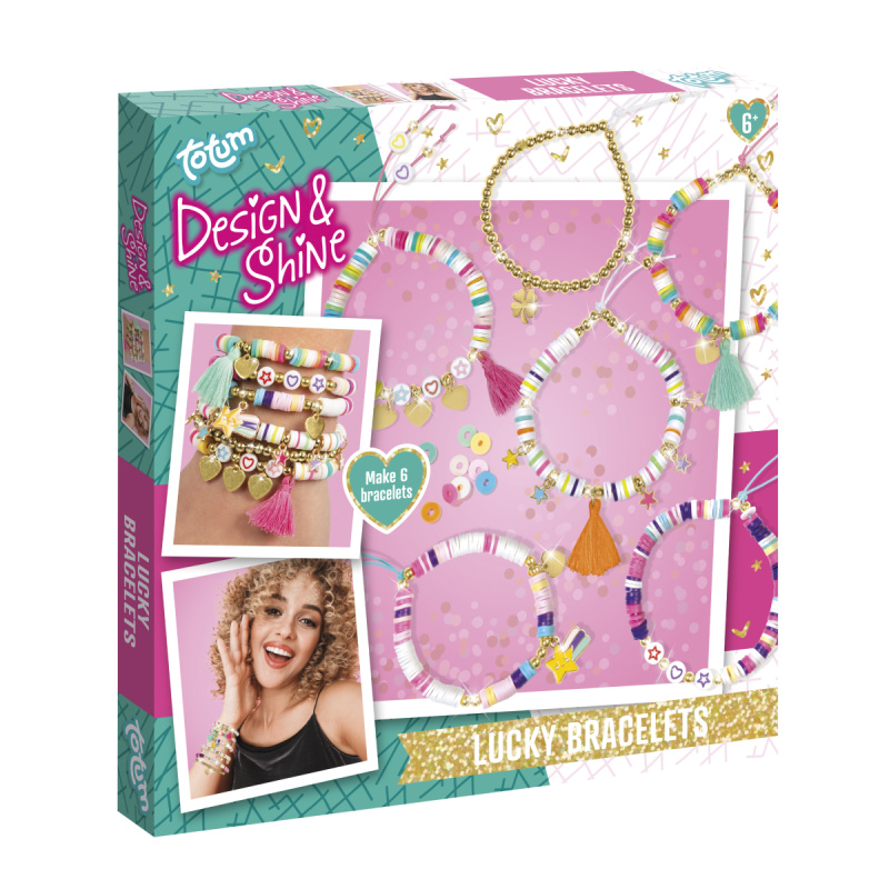 Kreativní sada na výrobu náramků Lucky Bracelets – Design & Shine