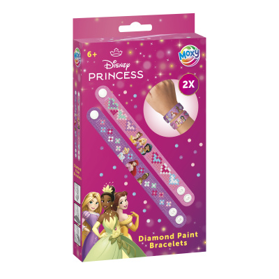 Diamantové malování - náramky Disney Princezny