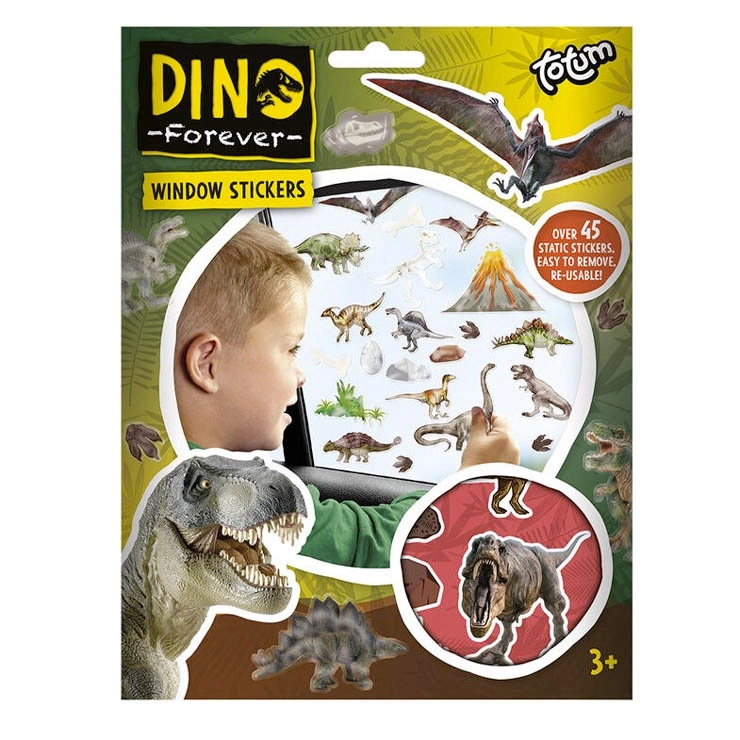 Dino okenní dekorace