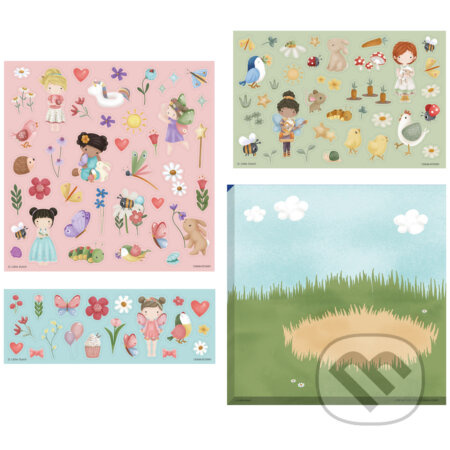Sada so samolepkami Rosa & Friends - hra z kategorie Samolepky