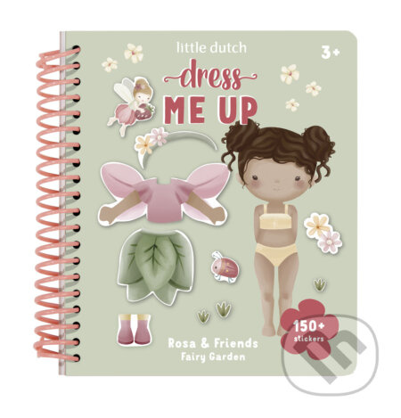 Kniha so samolepkami Fairy Garden - hra z kategorie Samolepky