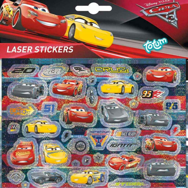 Samolepky cars 3