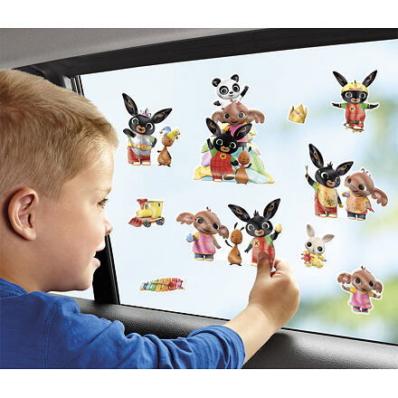 Lowlands Okenní dekorace Bing Bunny 50ks samolepek