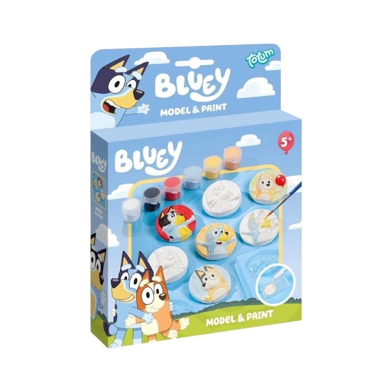 Totum Bluey sádrové odlitky